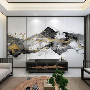 New Chinese style Customized Background Wall BGW126